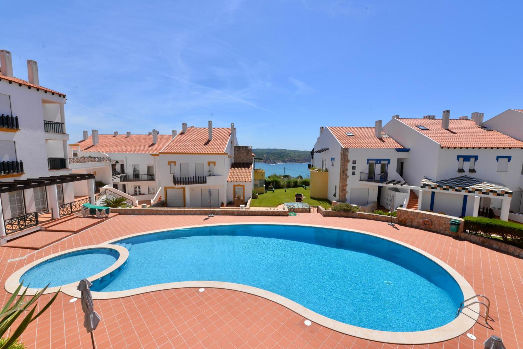 Paddle - Sea View Apartment With 3 Pools, Tennis & Squash Court São Martinho do Porto Exterior foto